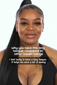 Coi Leray with The Longest Tongue