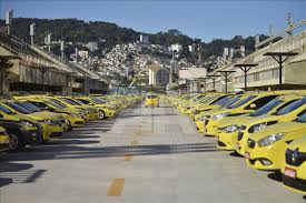 Y tiene unas características muy marcadas: Taxi Drivers Protest Against Uber And Cabify In Rio De Janeiro Anadolu Agency
