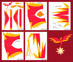 This animal paper model is a magpie, a bird of the corvidae (crow) family, the papercraft is created by… Mlp Philomena Papercraft Download By Rocketmantan On Deviantart Papercraft Download Paper Crafts My Little Pony Craft