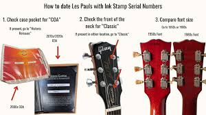 How to date a Gibson Les Paul: Serial numbers, potentiometer codes, an