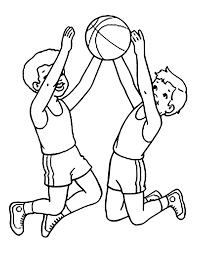 Printable coloring and activity pages are one way to keep the kids happy (or at least occupie. Basketball For Children Basketball Kids Coloring Pages