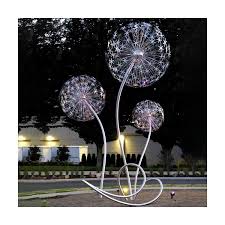 Guests and family alike will always enjoy seeing this cute metal garden statue. Modern Outdoor Garden Decoration Large Metal Stainless Steel Dandelion Lights Sculpture Buy Outdoor Metal Steel Dandelion Sculpture Stainless Steel Garden Sculpture Modern Dandelion Light Dandelion Metal Art Stainless Steel Garden Sculpture Led