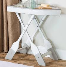 Coastal Nautical Accent Side End Tables End Tables Decor Boat Table