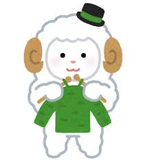 羊の洋服屋のイラスト&nbsp;|&nbsp;かわいいフリー素材集&nbsp;いらすとや