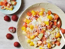 Delfina cilantro, fruit salad, green almonds, lychees, smoked balsamic, strawberries. 35 Fruit Salad Recipes Recipes Dinners And Easy Meal Ideas Food Network