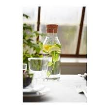 Ikea 365 Carafe With Stopper Clear Glass Cork Ikea Ikea 365 Ikea Kitchen Carafe