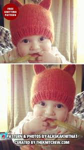 12 Free Adorable Fox Hats Knitting Patterns For Kids and Adults