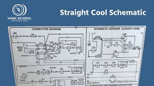 A central air conditioner runs on 220 volts of electricity. Straight Cool Air Conditioning Schematic Carrier Youtube