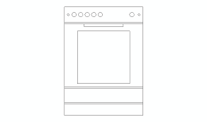 The 2d cad models of women is in front, side views. Descarga Gratuita Del Bloque Autocad Electrodomesticos Vista En Alzado De Cocina Y Horno