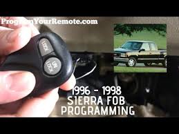 The chevy remote start key fob allows drivers to maximize their vehicle's comfort and efficiency from the touch of a button, learn how through our guide below! Gmc Keyless Remote Programming Jobs Ecityworks