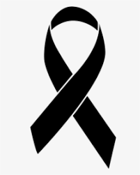 It may also be used to bring awareness to certain types of cancers and illnesses and support those who have received a diagnosis. Black Ribbon Png Images Transparent Black Ribbon Image Download Page 2 Pngitem