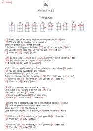 The Book Of Life I Love You Too Much Ukulele Chords 37 When I M 64 The Beatles Ukelele Chords Songs Ukulele Music Beatles Ukulele