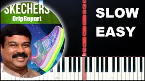 Play along with guitar, ukulele, or piano with interactive chords and diagrams. Dripreport Skechers Slow Easy Piano Tutorial Youtube