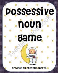 Review test covering all of the following subjects from unit 2 grammar lessons: Possessive Nouns Game Possessive Nouns Possessives Nouns