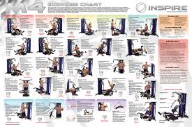Exercise Chart Gym Workout Chart Work Out Routines Gym