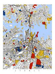 Sydney Map Art Sydney Australia Wall Art Print Poster Etsy In 2021 Map Art Sydney Map Australia Wall Art