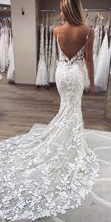 20 Stunning Trumpet Mermaid Wedding Dresses Backless Lace Wedding Dress Wedding Gowns Lace Lace Mermaid Wedding Dress