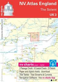 nv chart atlas uk3 the solent todd navigation