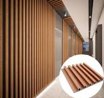 Panneaux muraux en fibre de bois revêtement en film PET PVC revêtement mural