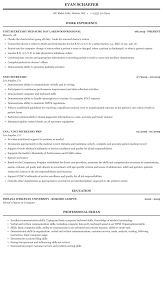 unit secretary resume sample mintresume