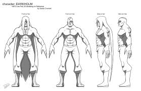 Darkholm 3d Model Ref Wip2 By Ideallyrandom On Deviantart 3d Model Character Design Model
