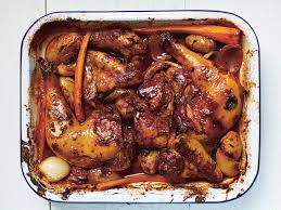 Red Wine Roast Chicken Poulet Roti Au Vin Rouge Recipe Rachel Khoo Cooking Channel