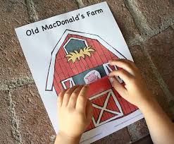 Free old macdonald farm animal printable coloring pages download. Peek A Boo Farm Animals Activity Free Printable Buggy And Buddy