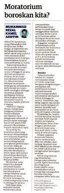 Hopefully not that bad though. Perbelanjaan Luar Kawal Isi Rumah Semasa Moratarium Boleh Menyumbang Kemelesetan Ekonomi Setempat Pasca Moratorium Institute For Mathematical Research