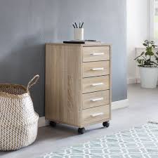 Je nach bedarf oder zweckmäßigkeit entscheidet jeder individuell, welcher schubladenschrank es sein darf. Wohnling Rollcontainer Lisa Sonoma 33 X 63 X 38 Cm Holz Schubladenschrank Schreibtisch Buro Schrank