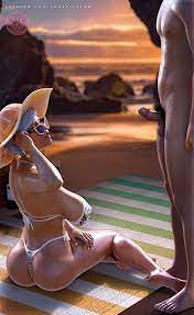 CharlieCFNM - Beach Rendezvous • Free Porn Comics