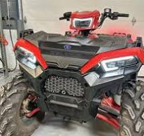 Sportsman 850/1000 Black LED Halo Headlights and Handlebar High Beam Pod  Headlight