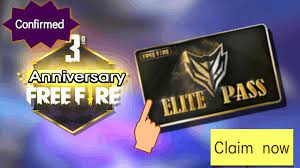 Confirmed Free Elite Pass By Officials Of Free Fire Anniversary Event Diy Paper Crafts Decoration Free
