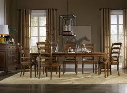 Bacon's furniture features a large selection of quality living room, bedroom, dining room, home office, and entertainment furniture as well as mattresses, home decor and accessories. Hooker Furniture Dining Room Tynecastle Rectangle Leg Dining Table With Two 18 Leaves 5323 75200