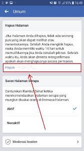 Di kanan atas tap simbol strip tiga > your pages. Cara Menghapus Halaman Di Facebook Lewat Hp Musdeoranje Net