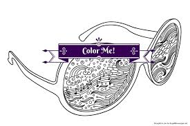 The spruce / miguel co these thanksgiving coloring pages can be printed off in minutes, making them a quick activ. Music Rainbows Sunglasses Coloring Page