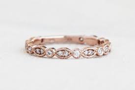 Rose Gold Vintage Wedding Band Wholesale Prices At Diamond And Gold Warehouse Lo Vintage Diamond Wedding Bands Rose Gold Diamond Band Vintage Wedding Band
