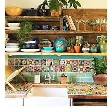 Colorful Kitchen Decorating Mexican Style Kitchendecorpad Mexican Style Kitchens Mexican Kitchen Decor Home Decor Kitchen