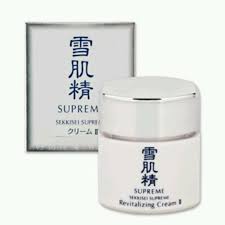 kose sekkisei supreme revitalizing cream ii moisture 雪肌精极淬賦活霜ii 滋润 40g night skin care cosmetics skin