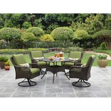 Better Homes And Gardens Amelia Cove 5 Piece Dining Set Walmart Com Outdoor Dining Set Wicker Dining Set Better Homes And Gardens