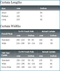 Standard Curtain Sizes Wethepeopleoklahoma Com