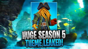 Players have had to patiently wait for the past seven weeks for. New Fortnite Season 5 Theme Leaked New Leaked Season 5 Info More Fortnite Battle Royale Youtube