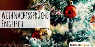Weihnachtsspruche Englisch Merry X Mas Und Mehr Mosalingua