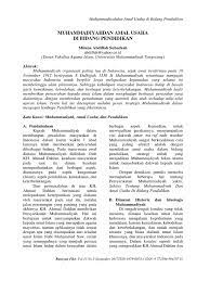 Kh abu bakar adalah seorang ulama dan khatib terkemuka. Jurnal Swot