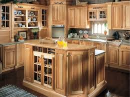 Sink base kitchen cabinet in natural hickory. Rustic Hickory Kitchen Cabinets Solid Wood Kitchen Furniture Ideas