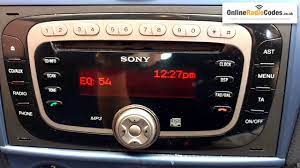 Jan 20, 2017 · 2 answers. How To Find Ford Radio Code Serial From The Radio S Display Sony Visteon Youtube