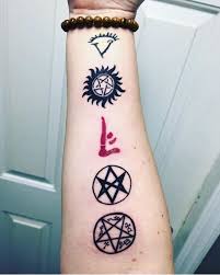 Supernatural Symbols Supernatural Tattoo Inspirational Tattoos Tattoos