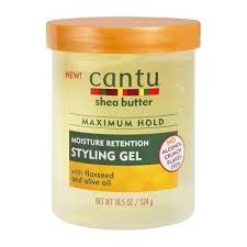 Hair gels are usually categorized by the thickness of the compound and the power of the hold. A Styling Gel Infused With Flaxseed And Olive Oil Is Perfect For Maximum Hold And Helps Boost Moisture Retention Made Wi Styling Gel Cantu Cantu Hair Products