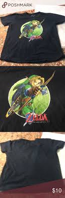 Legend Of Zelda Ocarina Of Time Tshirt Hot Topic Shirts Clothes Design T Shirt