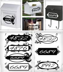 Remember, we include assembly videos for all of our free svg files, you'll find them on the product page just below the main product image. Vinyl Mailbox Numbers 10 Colors 7 Designs To Choose From Jane