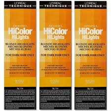 The products creme allows the dye to penetrate the hair strands without dripping, allowing you to have more control over the color. Amazon Com L Oreal Hicolor Hilights Natural Blonde Permanent Hair Color Hc 05123 3 Pack Beauty